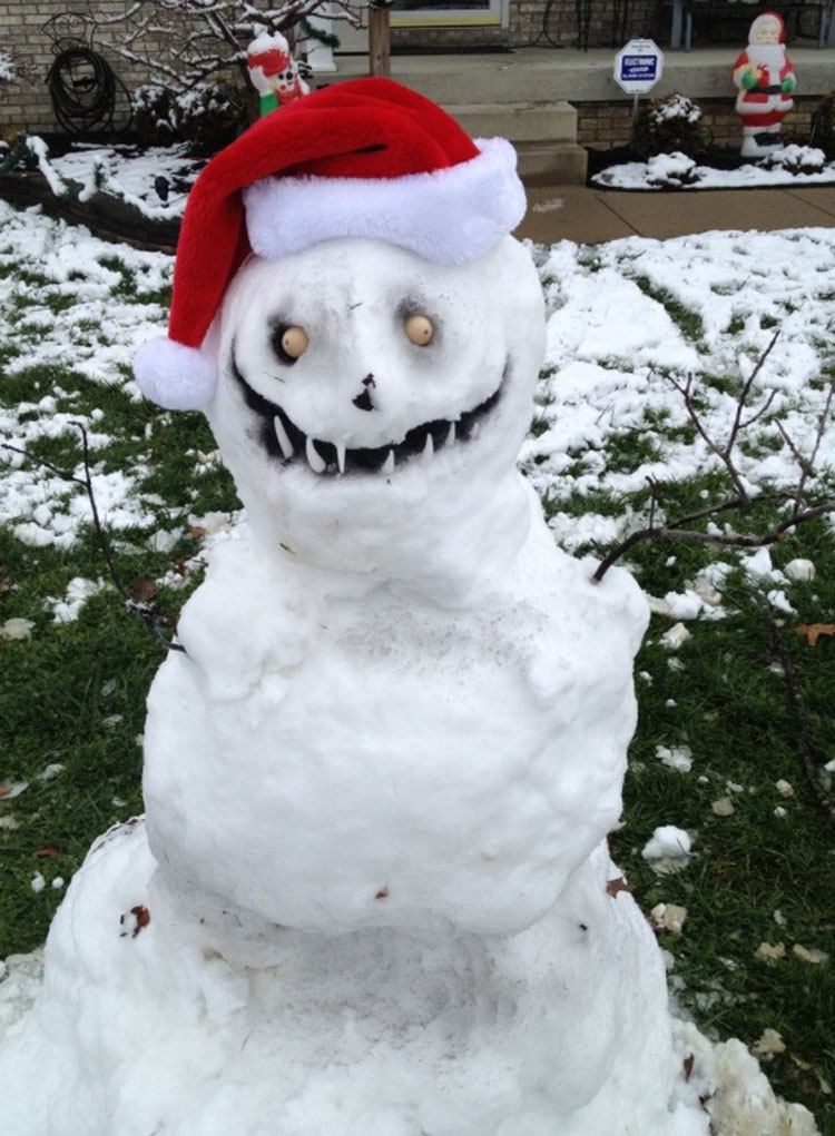 11. En psykotisk snögubbe