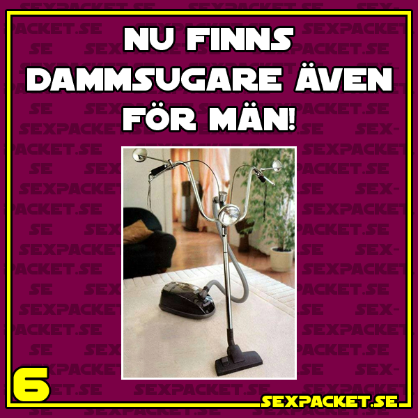 3. Dammsugare för män