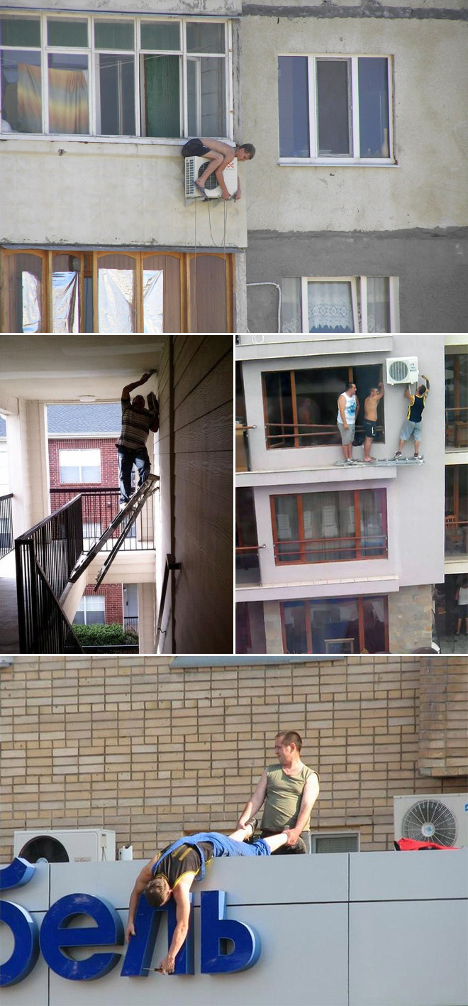 3. Ta det bara lugnt, det här är proffs i arbete. Eller?