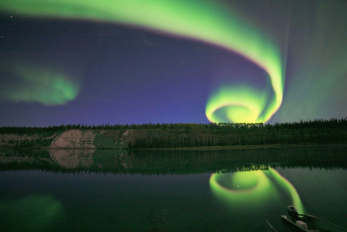 2. Ett fantastiskt sken på himlen