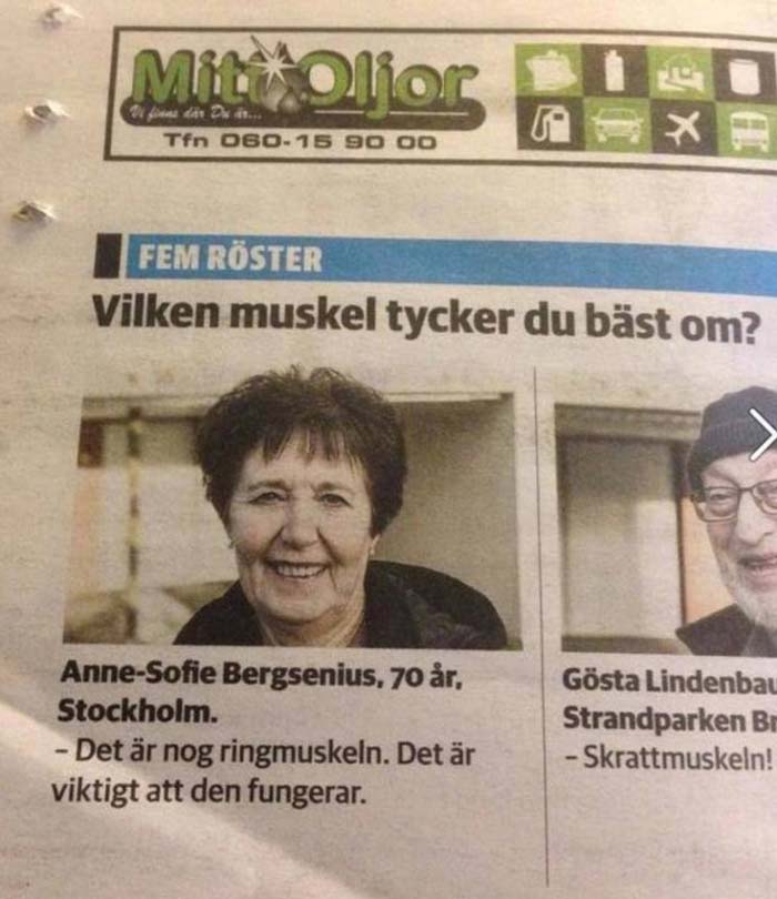 4. Vilken muskel tycker du bäst om?