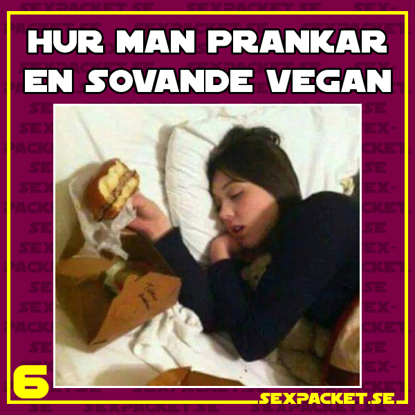 3. Hur man lurar en vegan