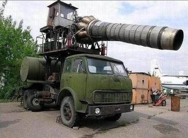 17. En hemmagjord kanon