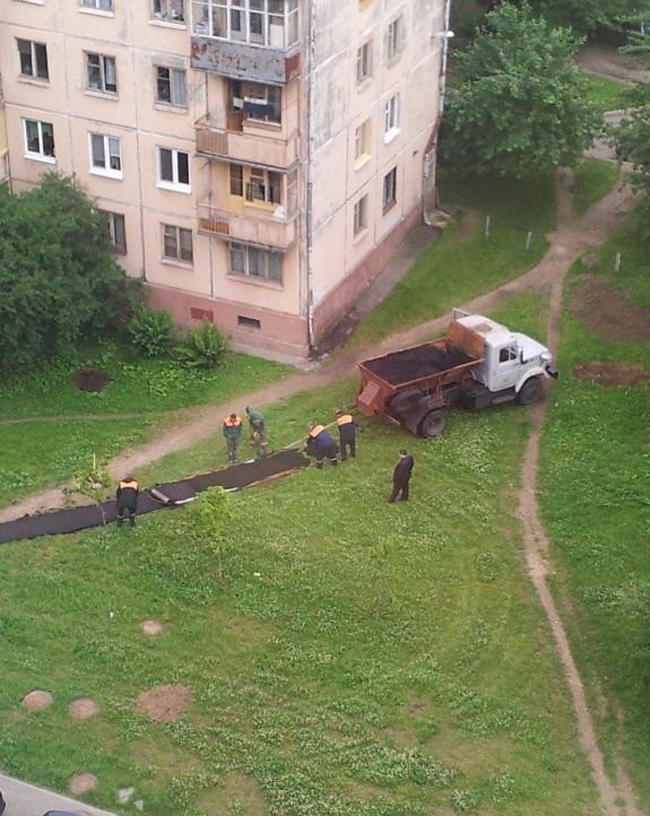 2. Hur man fixar en väg i Ryssland