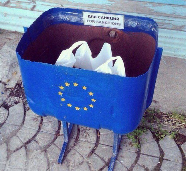 16. En EU-papperskorg