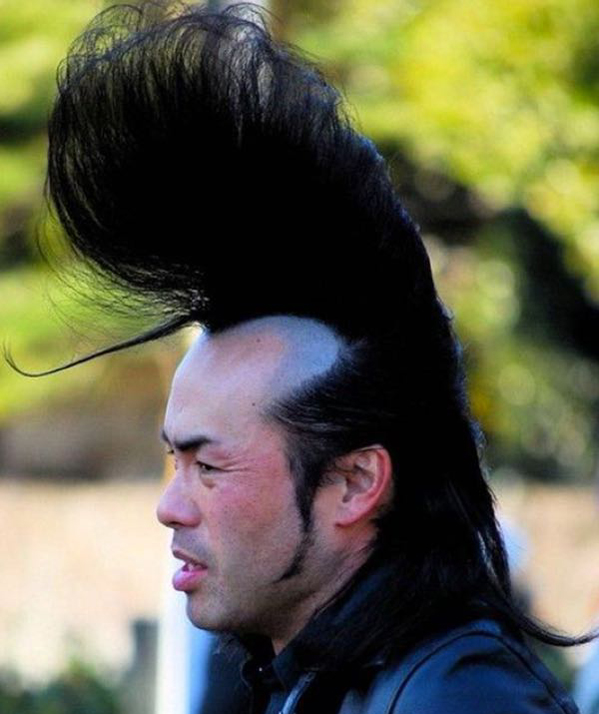 7. En hård kille måste ha en tuff frisyr