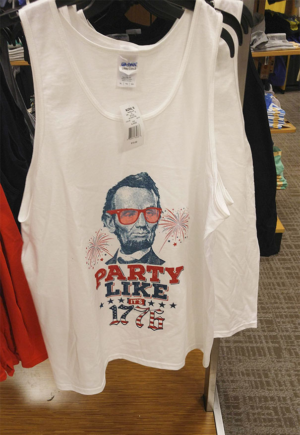 12. Abraham Lincoln levde faktiskt mellan åren 1809–1865