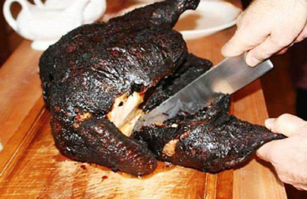 3. Kycklingen är nog klar nu