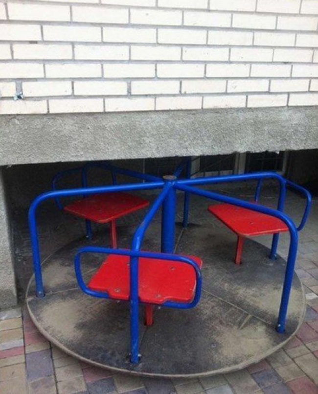 7. Här gäller det för barnen att hinna ducka