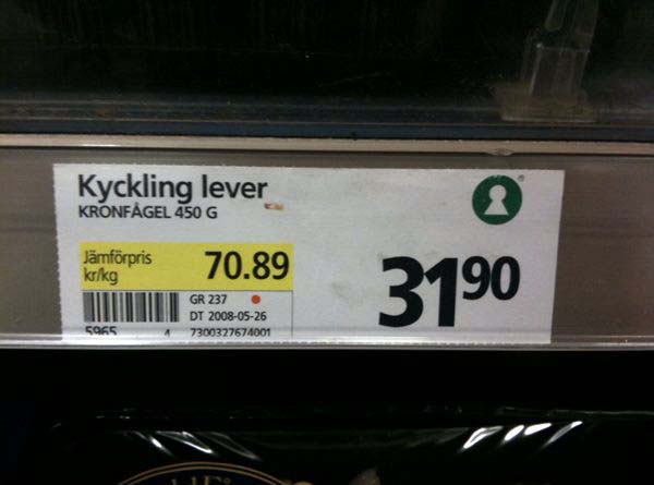7. Levande kyckling?