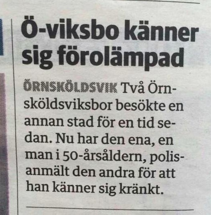3. Detta makes no sense. Detta är verkligen next level av lättkränkthet...
