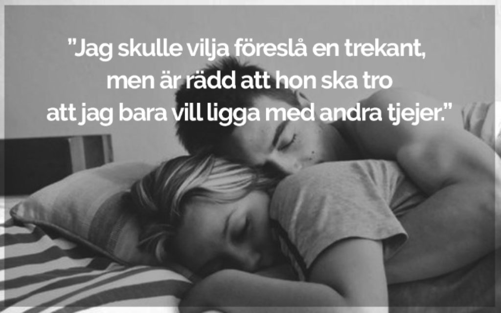 2. Många killar vill krydda sitt förhållande