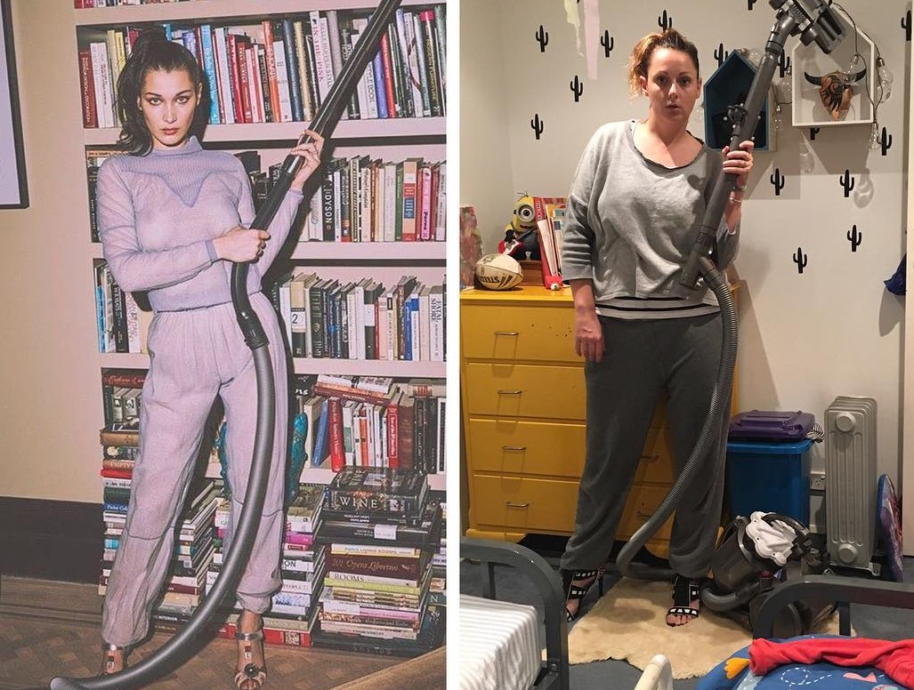 3. En av dessa damer har troligen inte dammsugit en enda gång i sitt liv