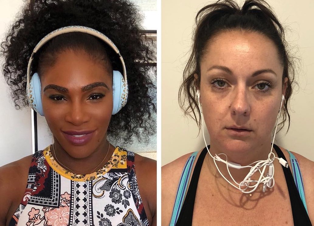 8. Vad härligt att lyssna på musik när man tränar