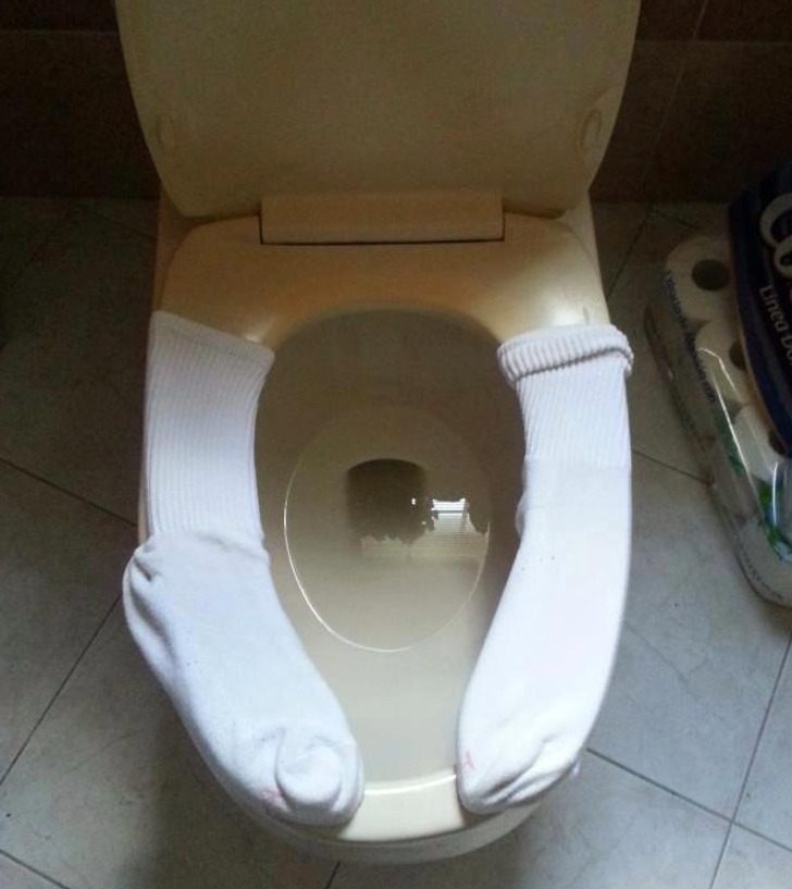 11. Det blir mycket kallare i Kanada, så min lillebror bestämde sig för att improvisera.