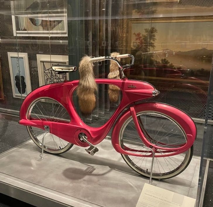 4. Har den här cykeln öron?