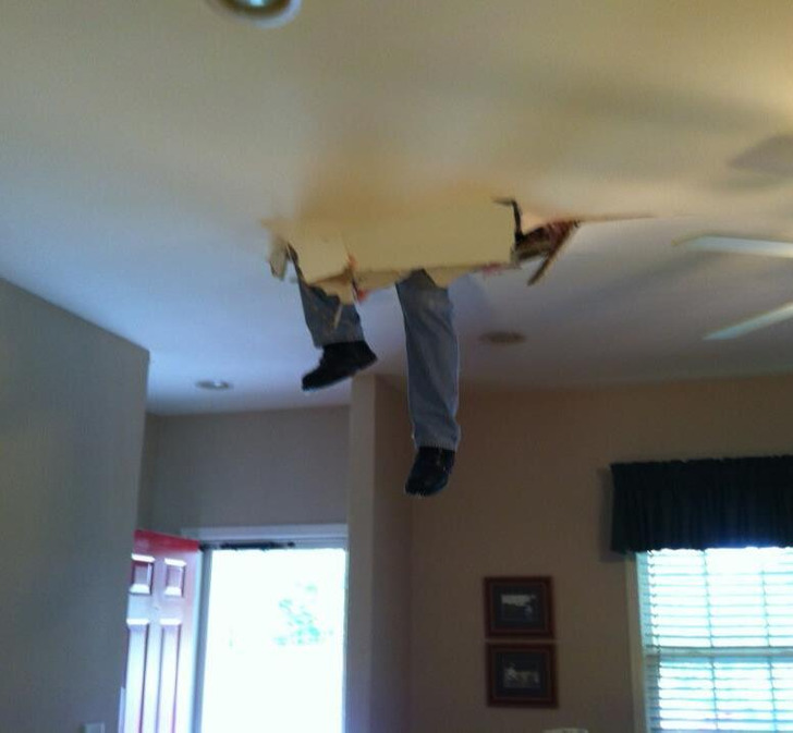 3. Om man får oväntat besök.