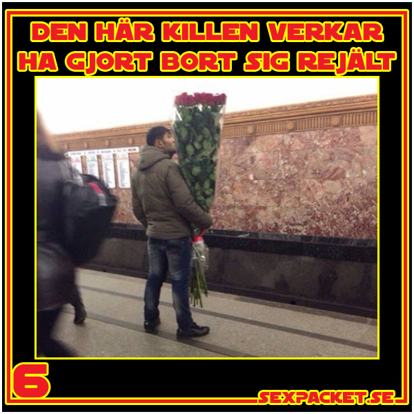 5. Den här killen har verkligen gjort bort sig