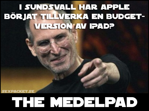 16. I Sundsvall har Apple börjat tillverka en budgetversion av iPad...