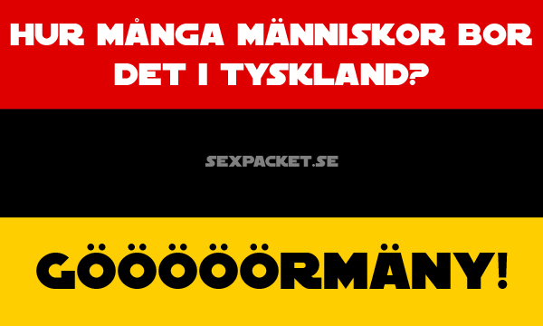 19. Hur många människor bor det i Tyskland