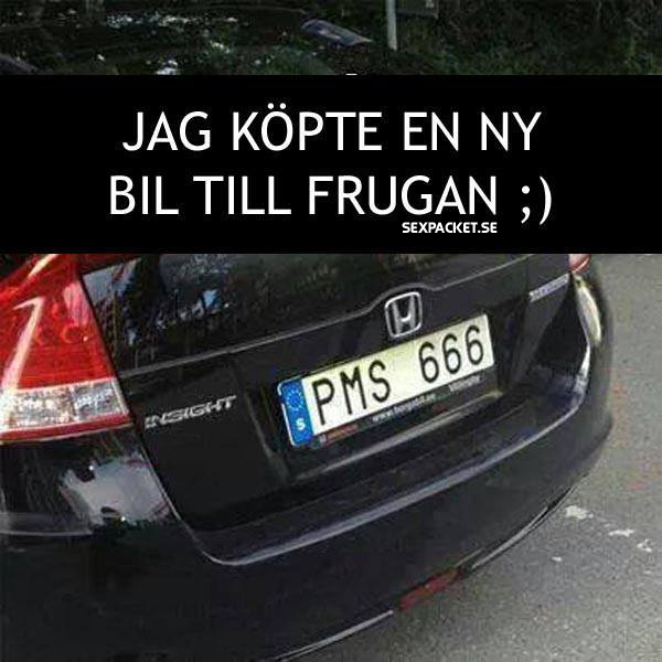 5. En ny bil till frugan