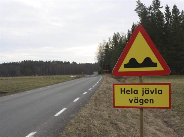 4. Kritisk mot kommunens vägunderhåll?