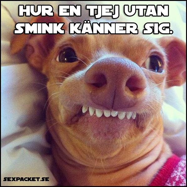 4. Hur en tjej utan smink känner sig