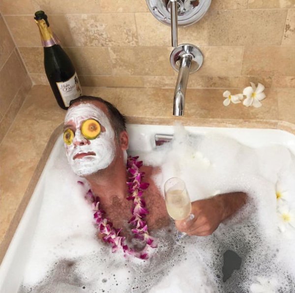 4. Ett härligt avkopplande bad