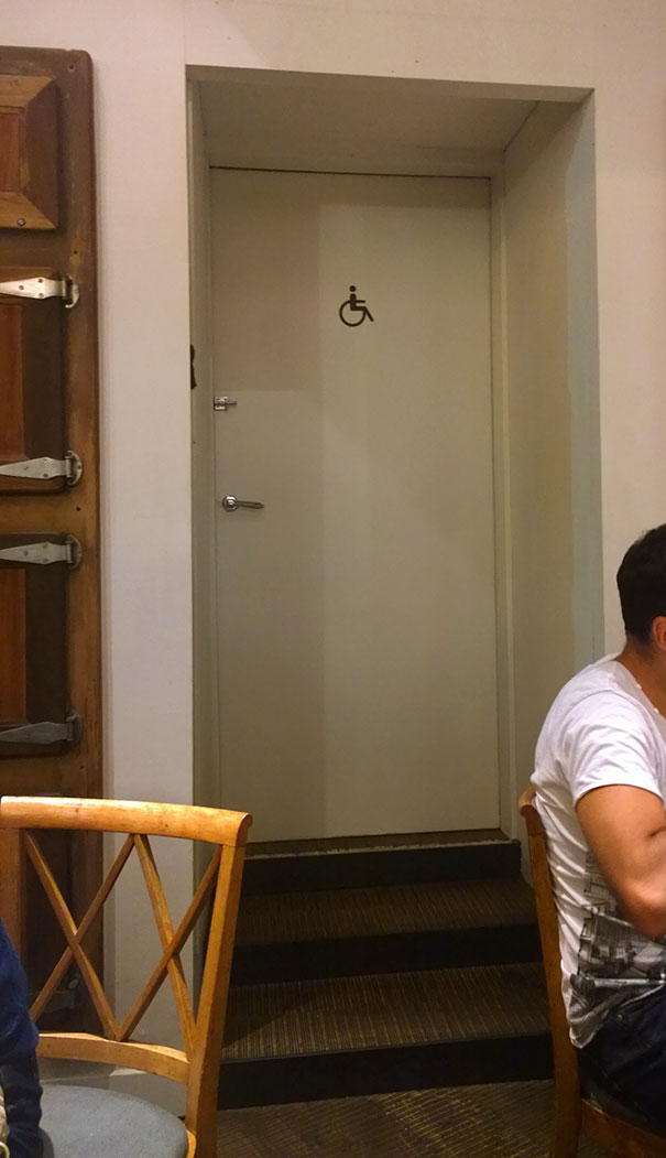 13. Lycka till med rullstolen