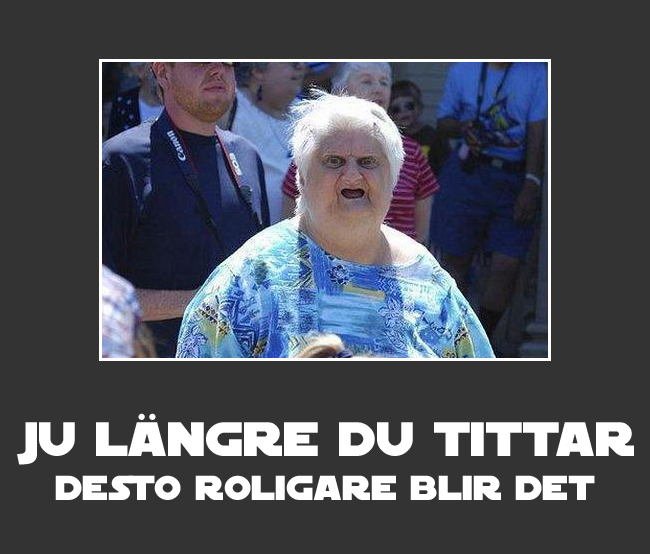 3. Ju längre du tittar, desto roligare blir det