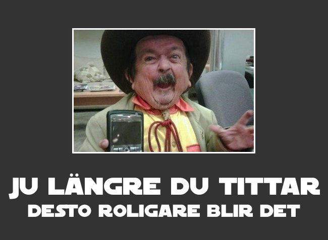 6. Ju längre du tittar, desto roligare blir det