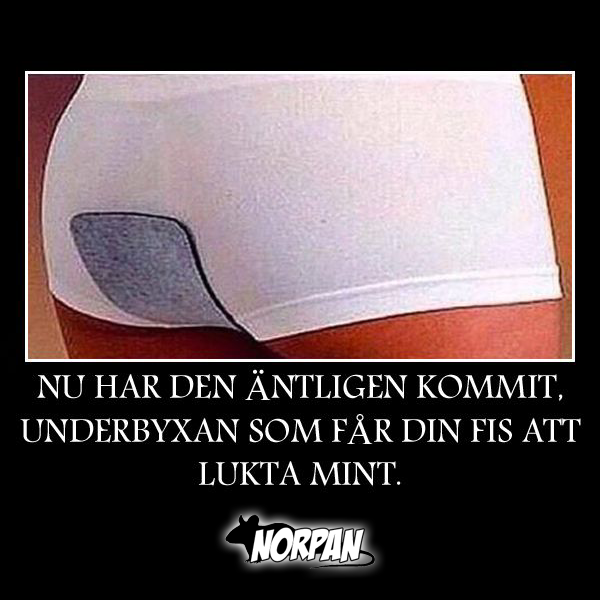 2. Underbyxan som får din fis att lukta mint