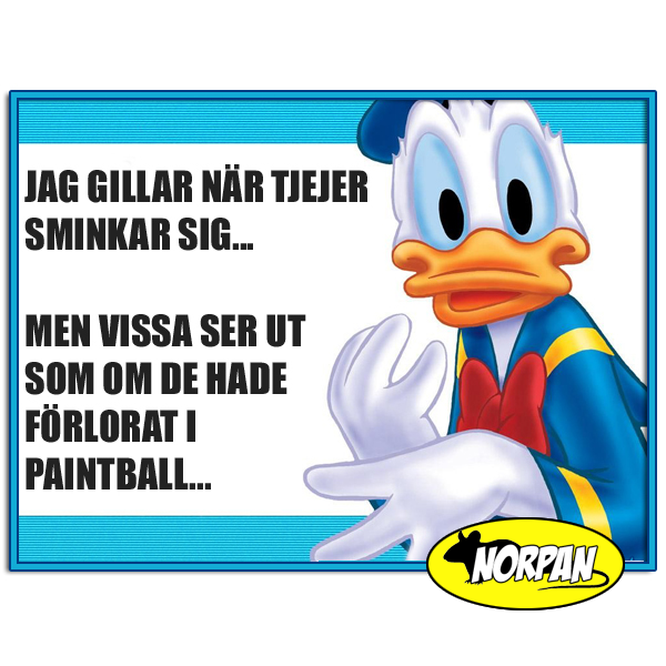 5. Jag gillar när tjejer sminkar sig