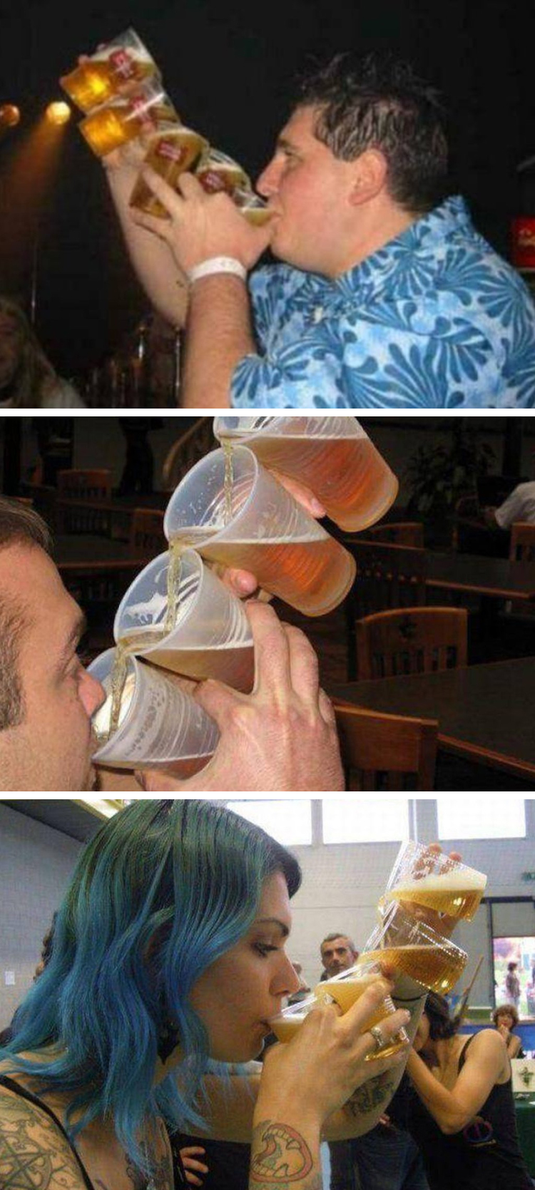 Hur man dricker fler öl på samma gång
